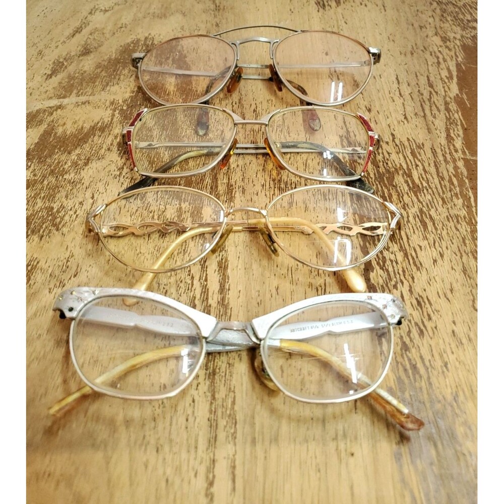 Vintage Cat Eye Glasses Artcraft Alum Eyeglasses Frames 1950s 60s Mid Century